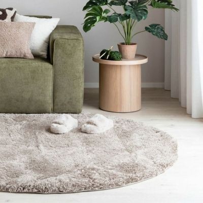 Veke Fondo nukkamatto 133 cm pyöreä beige