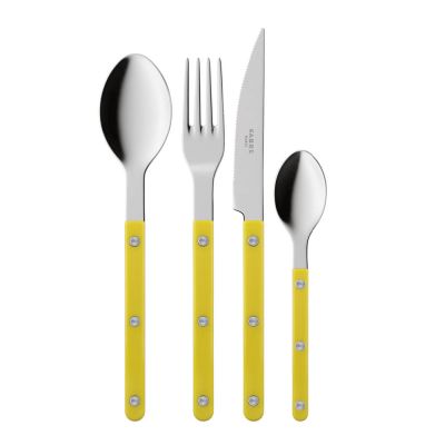 Sabre - Bistrot ruokailuvälinesarja 4 kpl Yellow