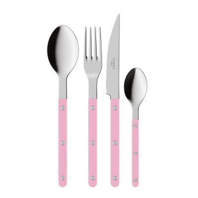 Sabre - Bistrot ruokailuvälinesarja 4 kpl Pink