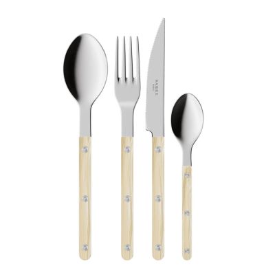 Sabre - Bistrot ruokailuvälinesarja 4 kpl Faux Horn