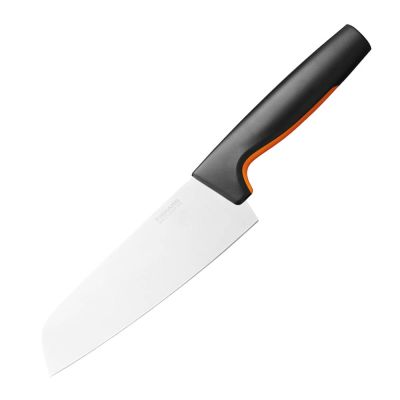 Fiskars - Functional Form santoku-veitsi 35,5 cm musta/ruostumaton teräs