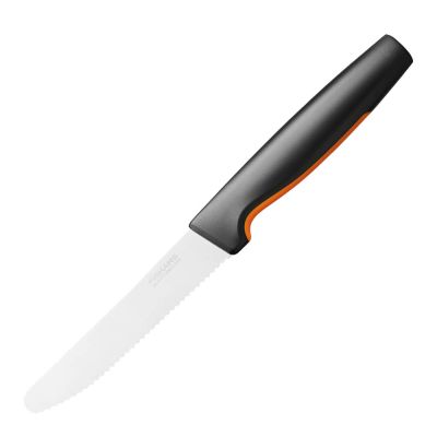 Fiskars - Functional Form tomaattiveitsi 26 cm musta/ruostumaton teräs