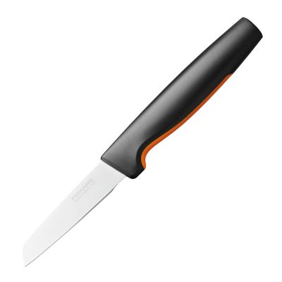 Fiskars - Functional Form kuorimaveitsi suora 26 cm musta/ruostumaton teräs