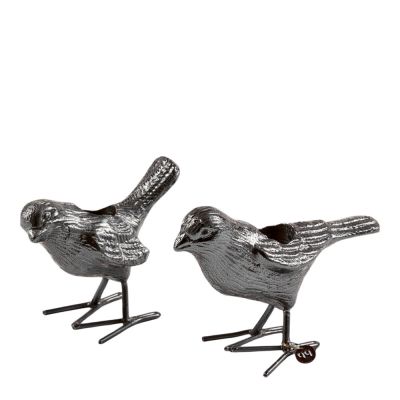 Pols Potten - Flock Of Birds kynttilänjalka 12,5 cm 2 kpl hopea