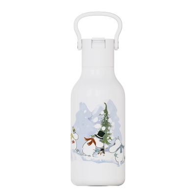 Stelton - Tabi flip straw termospullo 0,4 L Moomin winter