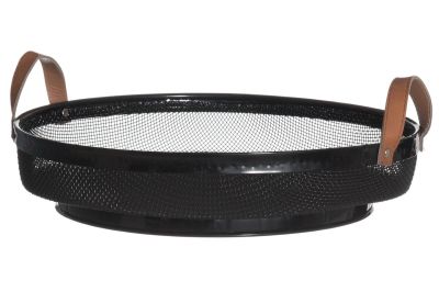 4Living Earth pyöreä tarjotin L Ø39 cm musta | Alk. 24,00 €