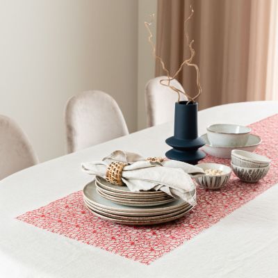 4Living Lux kaitaliina 40x250 cm punainen