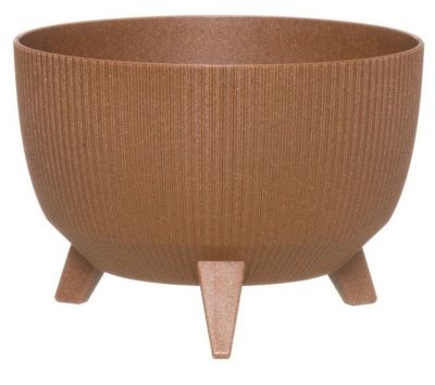4Living Roma Line ECO jalallinen ruukku Ø33 cm ruskea | Alk. 11,90 €