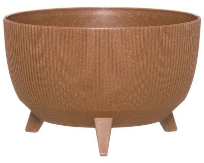 4Living Roma Line ECO jalallinen ruukku Ø40 cm ruskea | Alk. 14,90 €