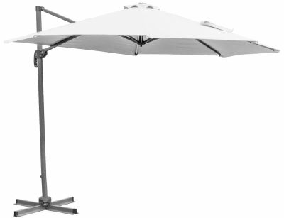4Living Roman sivuvarjo 3m pyörivä valkoinen | Alk. 179,00 €