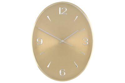 4Living Washington seinäkello 27 cm kulta