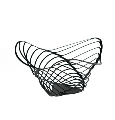 Alessi Trinity korkea hedelmäkori 33 cm Musta | Alk. 115,00 €