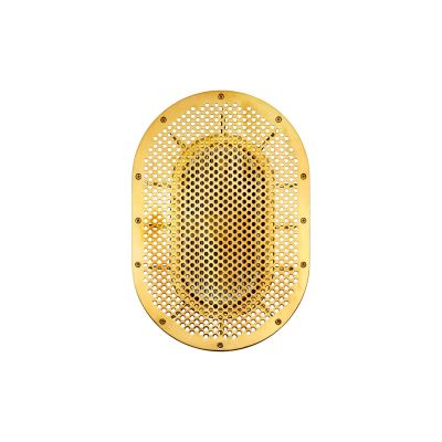 Design By Us Night Rider Ulkolamppu 28x19 cm Raaka messinki