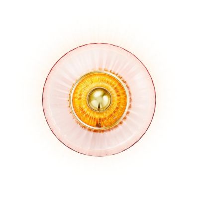 Design By Us New Wave Optic seinävalaisin Ø26 cm Ruusu | Alk. 350,00 €