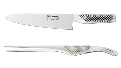 Global Kokkiveitsi G-2 ja Kokkipinsetti GS-28 Ruostumaton teräs | Alk. 170,90 €