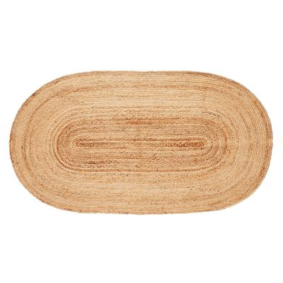 Hübsch Juuttimatto soikea 100x200 cm Luonto | Alk. 107,00 €