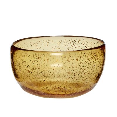 Hübsch Skål lasi amber Meripihka | Alk. 41,00 €