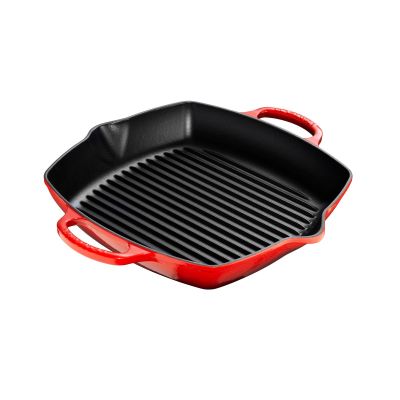 Le Creuset Syvä neliönmuotoinen grillipannu 30 cm Cerise | Alk. 200,00 €