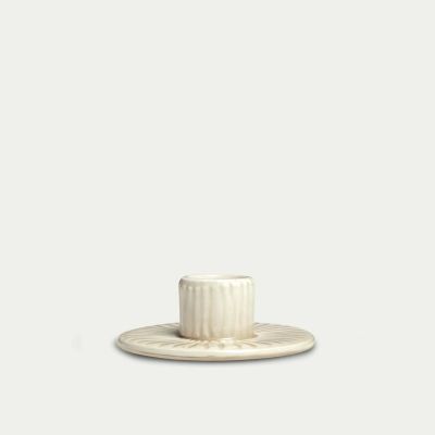 Mateus Stripes kynttilänjalka Ø 8 cm Sand | Alk. 34,00 €