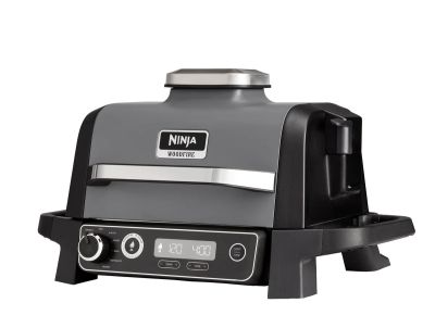 Ninja Ninja Woodfire sähkögrilli 46x34 cm Musta | Alk. 458,00 €