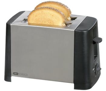 OBH Nordica Design Inox leivänpaahdin 2 viipaletta Ruostumaton teräs