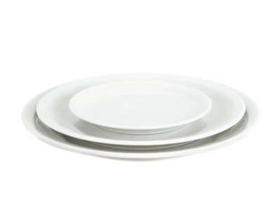 Pillivuyt Bourges lautanen litteä valkoinen Ø16,5 cm | Alk. 10,00 €