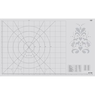 Pufz Leivinmatto 55x90 cm Valkea