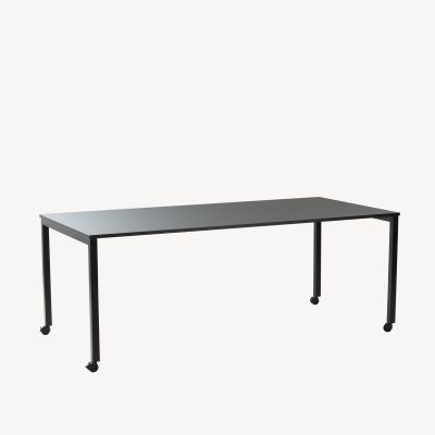 Verpan Panton Move pöytä 95x200 cm Black fenix | Alk. 2 332,00 €