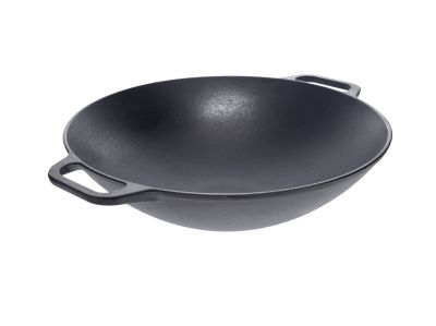 Victoria Valurautainen wok-pannu 36 cm Musta | Alk. 82,00 €