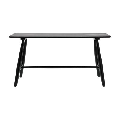 Villa Collection Bast penkki 90x28x45 cm Musta massiivitammi