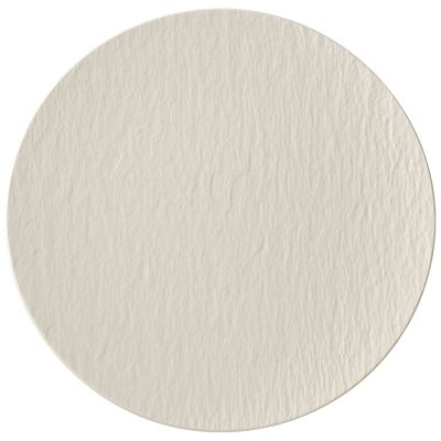 Villeroy & Boch Manufacture Rock coupe lautanen Ø25 cm Valkoinen