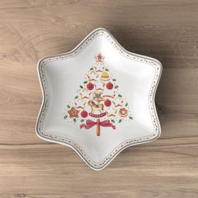 Villeroy & Boch Winter Bakery Delight lautanen 24,5 cm Tähti | Alk. 25,00 €