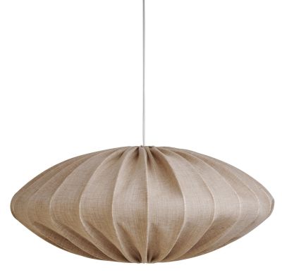 Watt & Veke Ellipsi lampunvarjostin pellavaa 80 cm Hiekka | Alk. 273,00 €