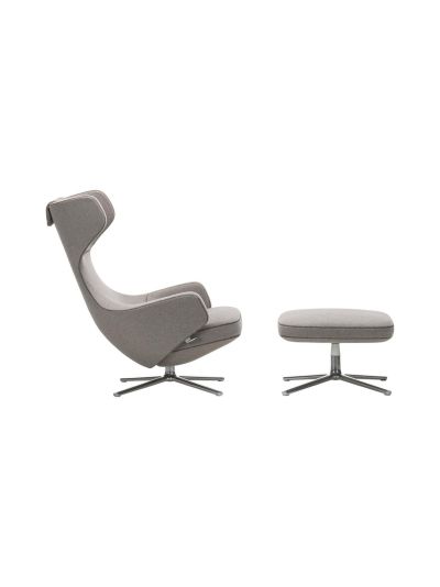 Vitra Grand repos -nojatuoli ja rahi | Alk. 7 750,00 €
