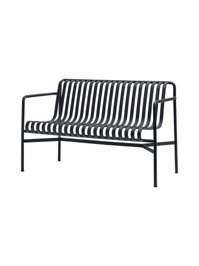 HAY Palissade dining -penkki selkänojalla 128 x 70 cm | Alk. 736,53 €