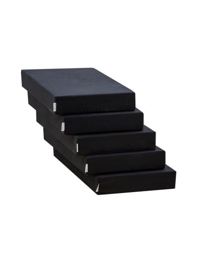 Hoppekids taittopatja 80x200cm stretch limo black | Alk. 199,00 €