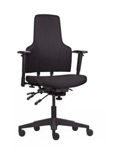 Top-Cousins Free a360 työtuoli - musta | Alk. 640,00 €