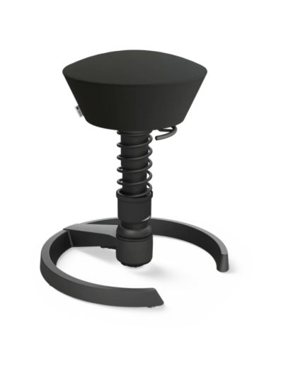 Aeris swopper työtuoli, musta keinonahka