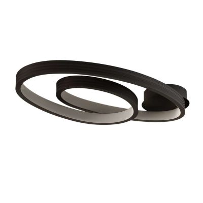 Lucande - Bronwyn LED Kattovalaisin Ø72,5 Anthracite | Alk. 91,00 €