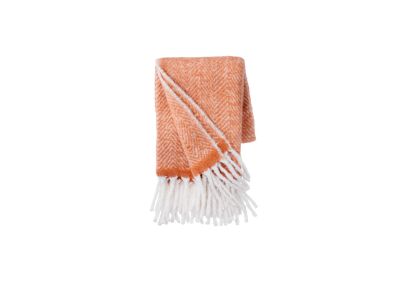 Cozy Living - Mathea Throw Herringbone Terracotta Cozy Living | Alk. 93,00 €