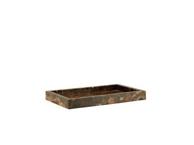 Cozy Living - Jilly Tray L Marble Toffee Brown Cozy Living | Alk. 93,00 €