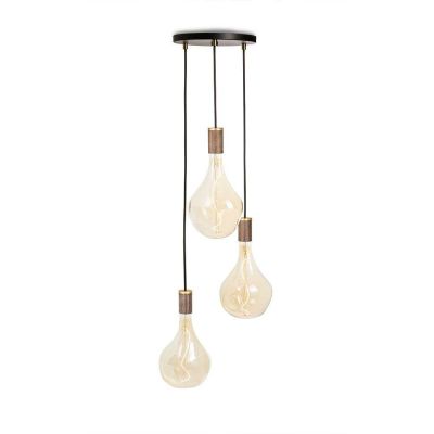 Tala - Triple Riippuvalaisin Black Canopy w/Voronoi II Walnut | Alk. 692,33 €