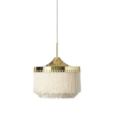 Warm Nordic - Fringe Riippuvalaisin Ø30 Cream White