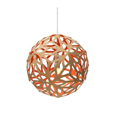 David Trubridge - Floral Riippuvalaisin Ø40 Punainen | Alk. 401,00 €