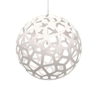 David Trubridge - Coral Riippuvalaisin Ø100 Valkoinen 2 Puolta | Alk. 1 938,72 €
