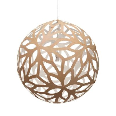 David Trubridge - Floral Riippuvalaisin Ø100 Valkoinen 1 Puoli | Alk. 1 512,00 €
