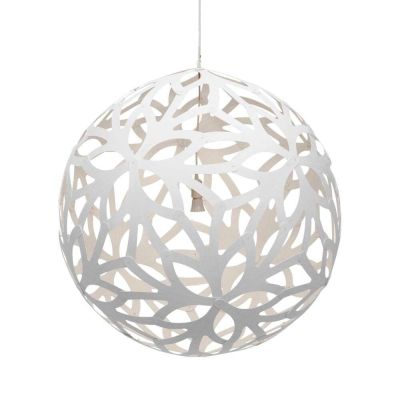 David Trubridge - Floral Riippuvalaisin Ø120 Valkoinen 2 Puolta | Alk. 3 972,00 €