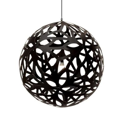 David Trubridge - Floral Riippuvalaisin Ø120 Musta 2 Puolta | Alk. 3 972,00 €