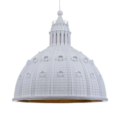 Seletti - Cupolone Quarantacincinque Riippuvalaisin Ø45 White