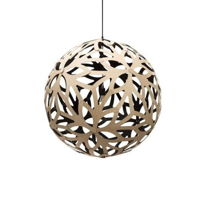 David Trubridge - Floral Riippuvalaisin Ø120 Musta 1 Puoli | Alk. 3 353,00 €